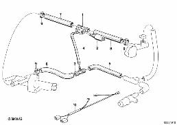 IDLE INCREASE diagram for BMW 3 Series E30 318i