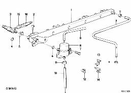 VALVES/PIPES OF FUEL INJECTION SYSTEM