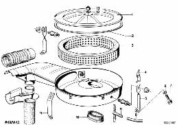 INTAKE SILENCER / FILTER CARTRIDGE INTAKE SILENCER / FILTER CARTRIDGE