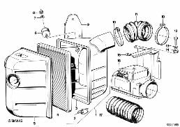 INTAKE SILENCER / FILTER CARTRIDGE INTAKE SILENCER / FILTER CARTRIDGE