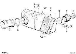 INTAKE SILENCER / FILTER CARTRIDGE INTAKE SILENCER / FILTER CARTRIDGE