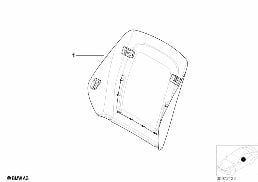 INDIV.REAR PANEL, SPORTS SEAT, LEATHER diagram for BMW 3 Series E46 318i