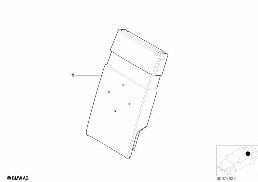 INDIVIDUAL MULTI. ARMREST, LD-THR., LTHR diagram for BMW 3 Series E46 318i