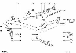 VALVES/PIPES OF FUEL INJECTION SYSTEM