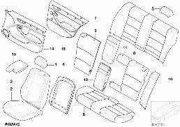 INDIVIDUAL SERIES 99, PA333 diagram for BMW 3 Series E46 318i