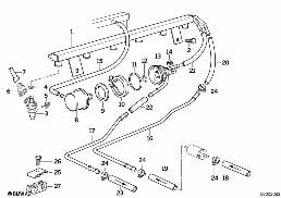 Valvole/condotti di impianto d'iniezione diagram for BMW 3 Series E36 M3
