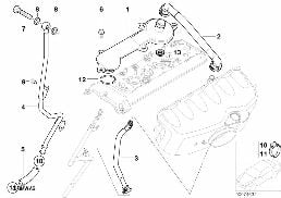 CRANKCASE-VENTILATION/OIL SEPARATOR