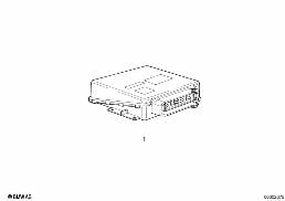 Sterownik główny DDE diagram for BMW 5 Series E39 520d