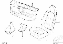 INDIVIDUAL SERIES EDITION I, KA81 diagram for BMW Z3 E36 3.0i