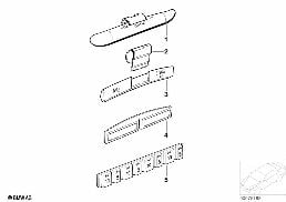 Masselotte plomb diagram for BMW 5 Series E39 525td