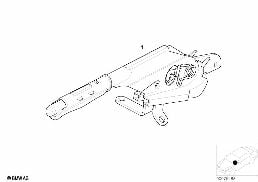 INDIVIDUAL HANDBRAKE LEVER F RING diagram for BMW 3 Series E46 318i