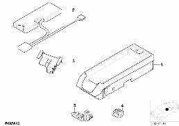 Pièces pour SA 625 - console centrale diagram for BMW 5 Series E39 525td