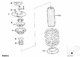 GUIDE SUPPORT/SPRING PAD/ATTACHING PARTS
