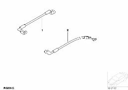 GROUND CABLE diagram for BMW 3 Series E46 325xi