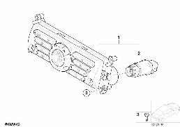 AUTOMATIC AIR CONDITIONING CONTROL diagram for BMW MINI R53 Cooper S