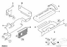 SINGLE PARTS, SA 632, TRUNK diagram for BMW 3 Series E46 318i