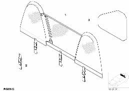WIND DEFLECTOR ROLLOVER PROTECTION SYST.