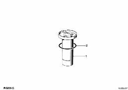 SENDING UNIT diagram for BMW 5 Series E12 525