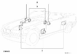 SOUND MODUL SYSTEM diagram for BMW 3 Series E36 M3