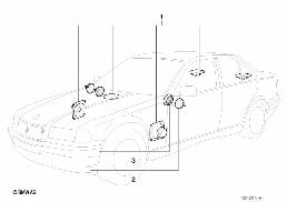 SOUND MODUL SYSTEM diagram for BMW 3 Series E36 318is