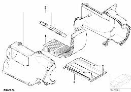 MICROFILTER/HOUSING PARTS diagram for BMW MINI R53 Cooper S