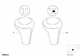 개별,기어레버노브,가죽 diagram for BMW 5 Series E39 540i