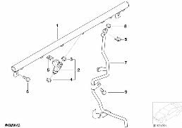 VALVES/PIPES OF FUEL INJECTION SYSTEM diagram for BMW Z4 E86 M3.2