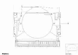 Kühlpaket diagram for BMW 3 Series E46 M3
