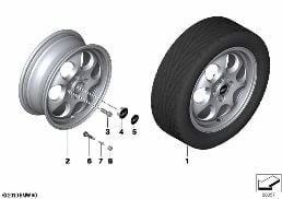 Obr. MINI st. le. 7 Hole 81 diagram for BMW MINI R50 Cooper
