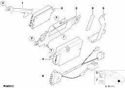 SINGLE PARTS, SA 627, TRUNK