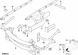 WHEELHOUSE/ENGINE SUPPORT