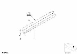 THIRD STOPLAMP diagram for BMW X5 E53 3.0d