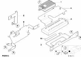 SINGLE PARTS, SA 627, TRUNK diagram for BMW 3 Series E46 318i