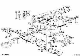 FUEL PUMP/FUEL FILTER diagram for BMW 5 Series E12 518i