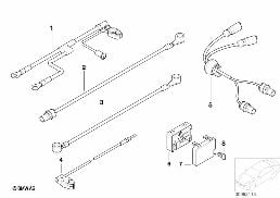 BATTERY CABLE 2ND BATTERY/E-CAT