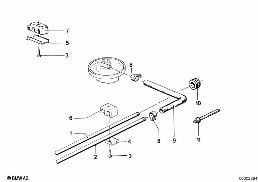 FUEL SUPPLY diagram for BMW 6 Series E24 M6