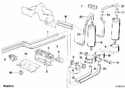 FUEL SUPPLY/DOUBLE FILTER diagram for BMW 8 Series E31 850Ci