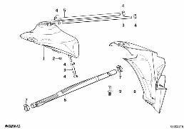 EXPANSION TANK/TUBING diagram for BMW 3 Series E36 M3