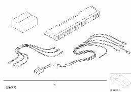 INSTALLING SET HEATED SEAT FRONT diagram for BMW 3 Series E46 318i