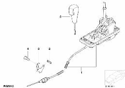 Ukł. wł. b. Steptronic skrzyni autom. diagram for BMW MINI R50 Cooper
