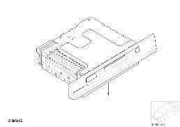 Kit transformat. radio Business MD diagram for BMW 5 Series E39 525td