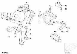 HYDRO UNIT DSC/FASTENING/SENSORS