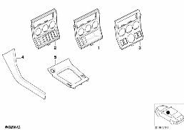 INDIVIDUAL WOOD TRIM diagram for BMW Z3 E36 3.0i