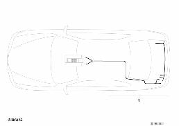 Installation kit for telephone diagram for BMW 5 Series E39 530i