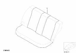 ที่หุ้มเบาะ diagram for BMW 3 Series E46 325i