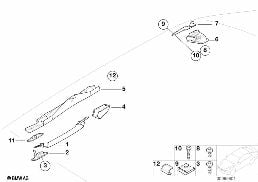 HANDLE diagram for BMW 3 Series E46 M3