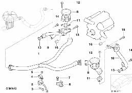 Przew. ukł. red. sub. szkodl. spal. diagram for BMW 7 Series E65 745i