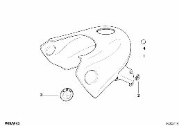 FUEL TANK TRIM PANEL