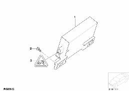 Sterownik zdalnego sterowania diagram for BMW MINI R50 Cooper