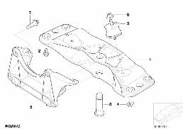 Zawiesz. skrz. bieg./Autom.skrz. biegów diagram for BMW 7 Series E65 745i